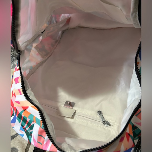 New Kipling Chuwy Backpack Patchwork Garden multicolor large - Picture 11 of 13